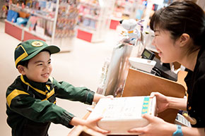 Gian hàng "giao hàng" kqbd kèo nhà cái 5 Kidzania